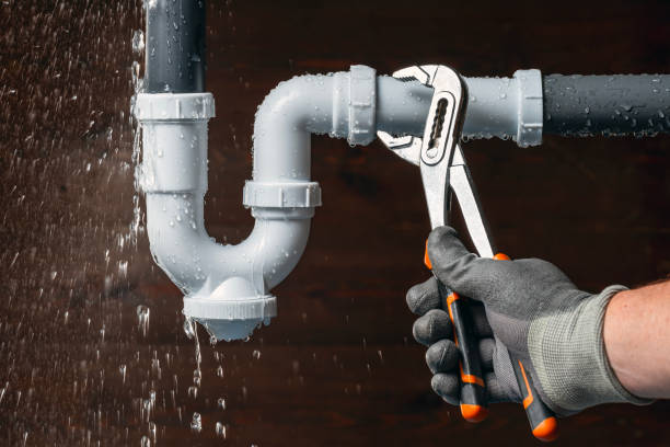 Professional Sewer Line Repair technician working in Ringoes, NJ
